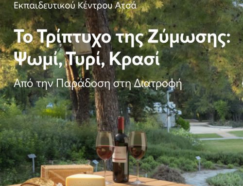 Το Τρίπτυχο της Ζύμωσης: Ψωμί, Τυρί, Κρασί